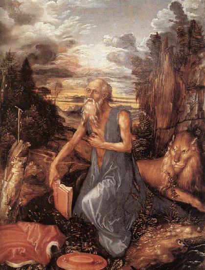 Albrecht Durer St Jerome in the Wilderness china oil painting image